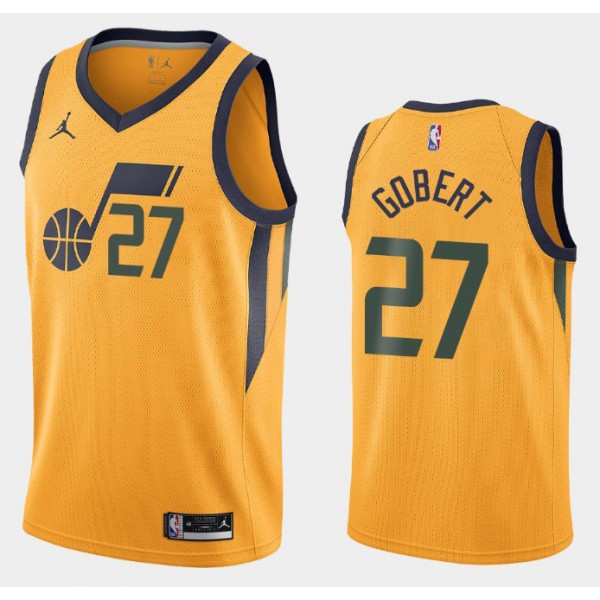 Utah Jazz Trikot Rudy Gobert 27 2020-2021 Jordan Brand Statement Edition Swingman - Herren Utah Jazz Trikot Rudy Gobert 27 2020-2021 Jordan Brand Statement Edition Swingman - Herren